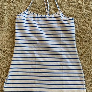 Lululemon Stripe Power Y Tank